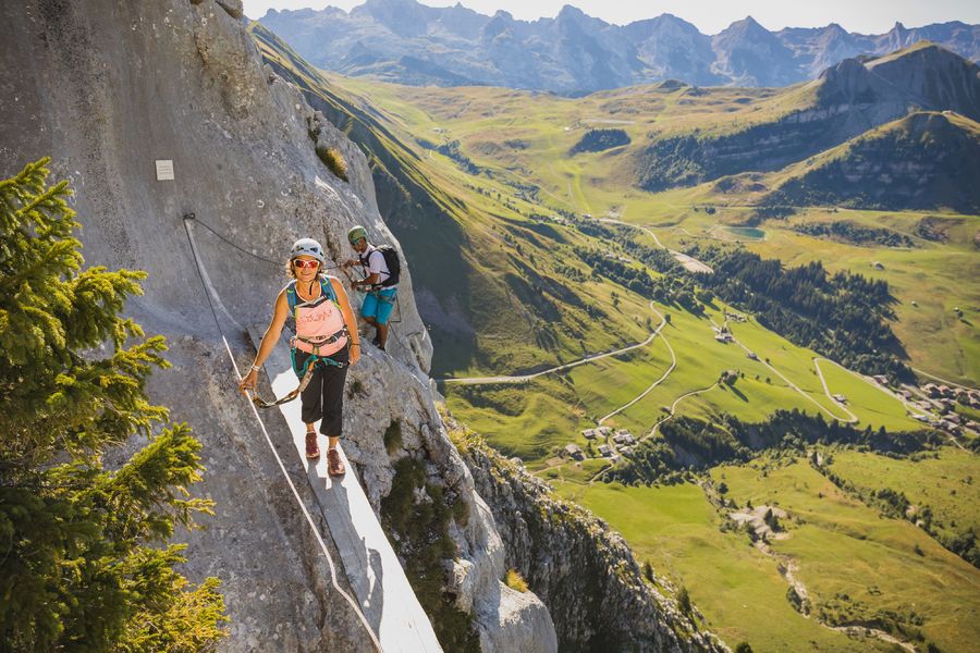 Via Ferrata Jalouvre Grand-Bornand