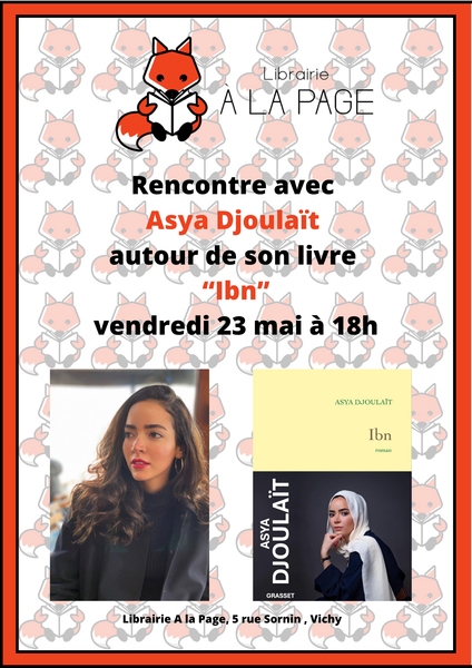 Rencontre littéraire avec Asya Djoulaït