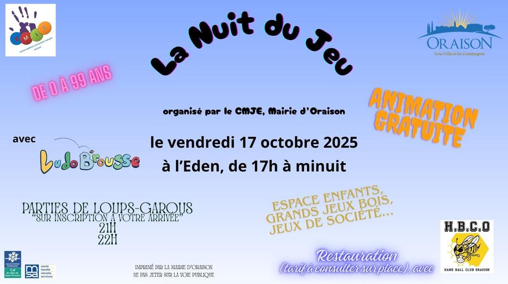 La nuit du jeu