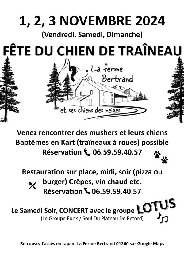 Fête du chien de traîneau