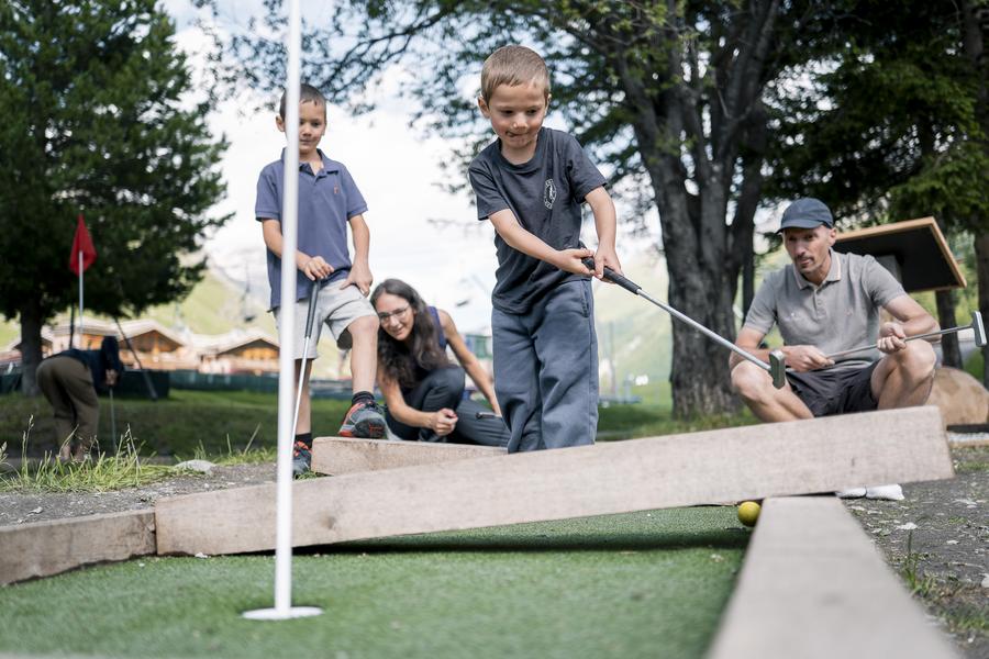 Mini golf_Val-d'Isère