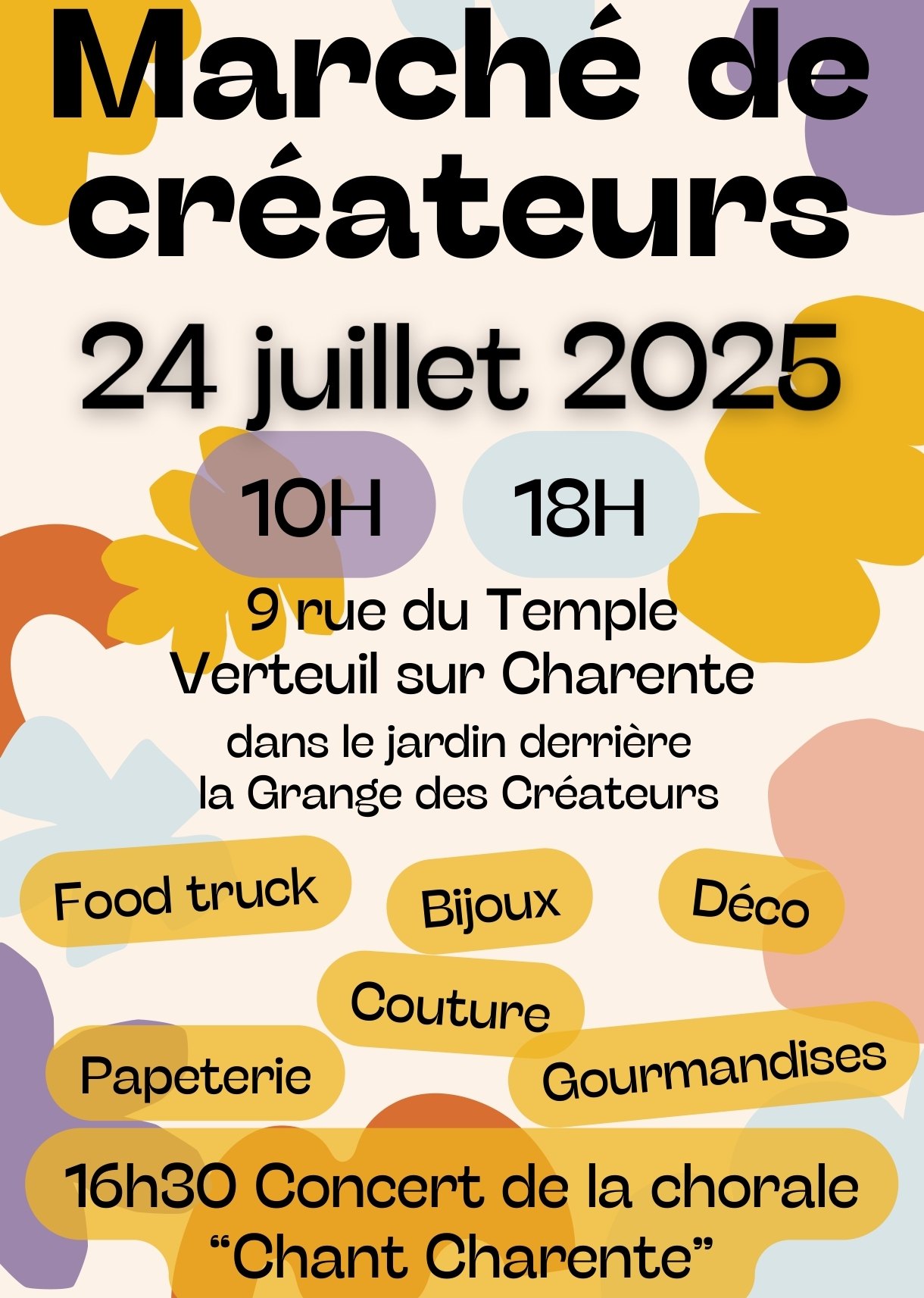 Marché de créateurs_Verteuil-sur-Charente