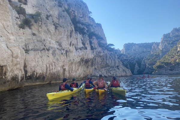 Sortie encadrée demi-journée kayak - Marseille
