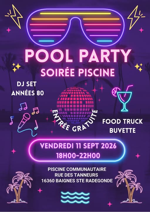 Pool Party - Soirée piscine