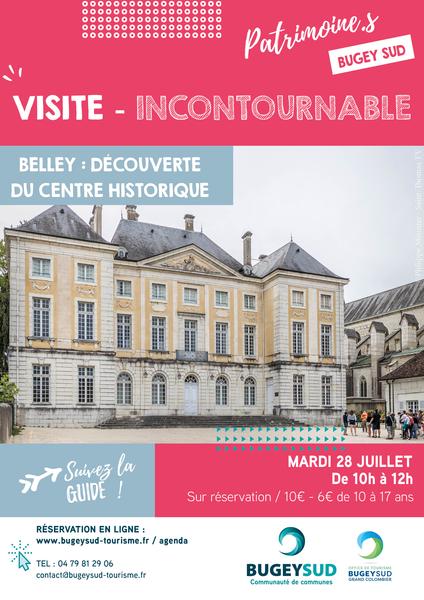 Visite guidée du coeur historique de Belley