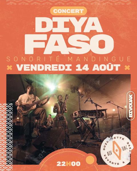 Concert au Bivouak - Diya Faso