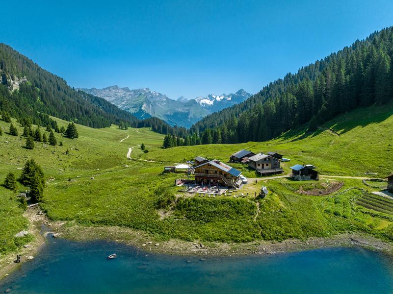 Itinéraire pédestre : lac de Gers depuis Samoëns Village_Samoëns