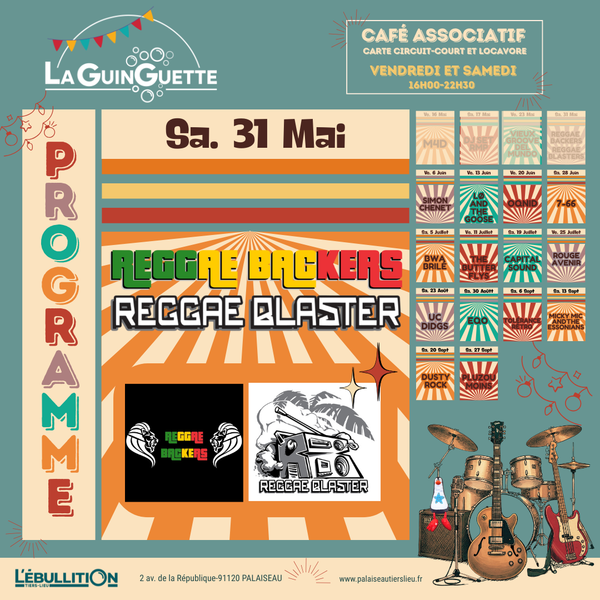 Ebulition X Reggae Backers X Reggae Blaster