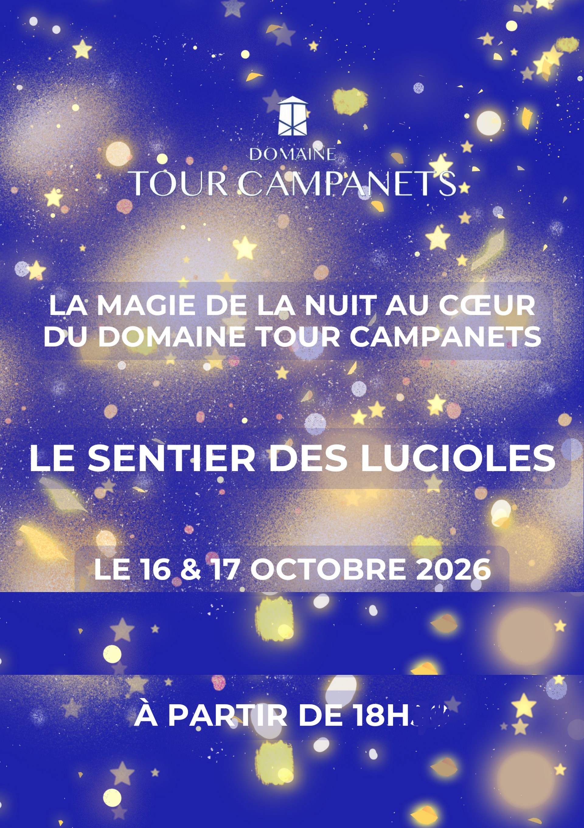 Spectacle conté - Le Sentier des Lucioles au Domaine Tour Campanets