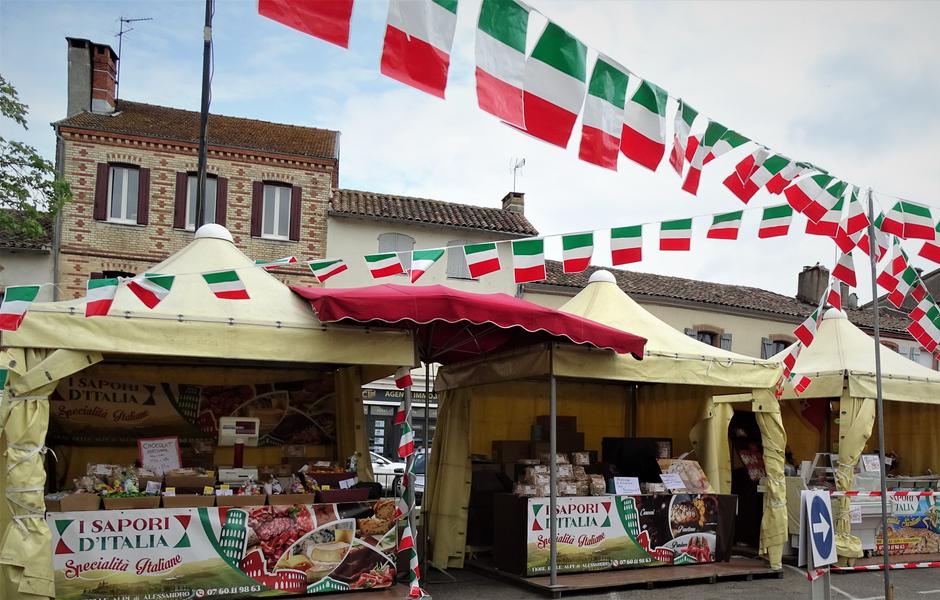 Marché gourmand italien 