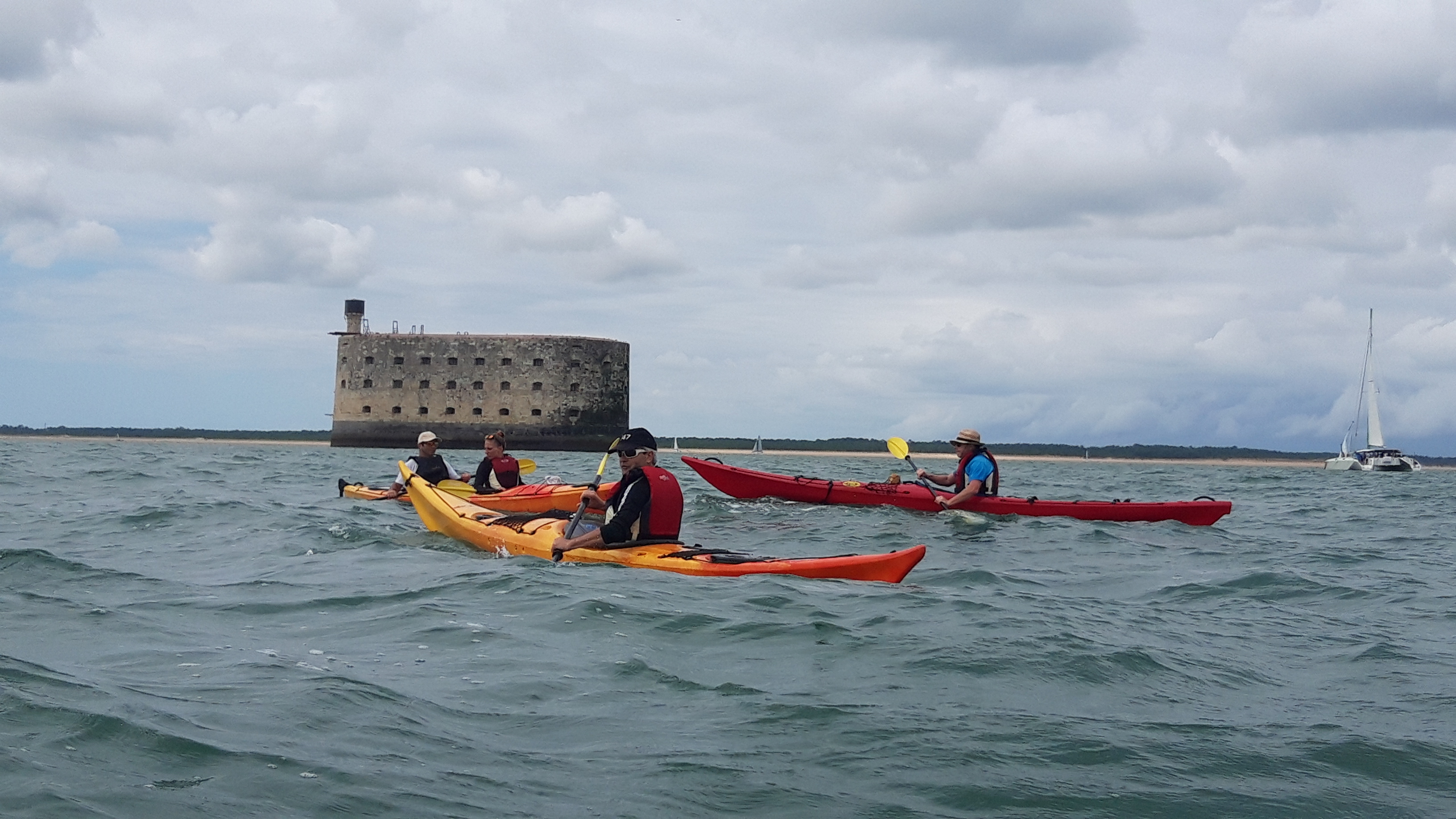 Kayak Découverte 17 : Randonnée à la journée en kayak de mer - Escale à l'Île d'Aix