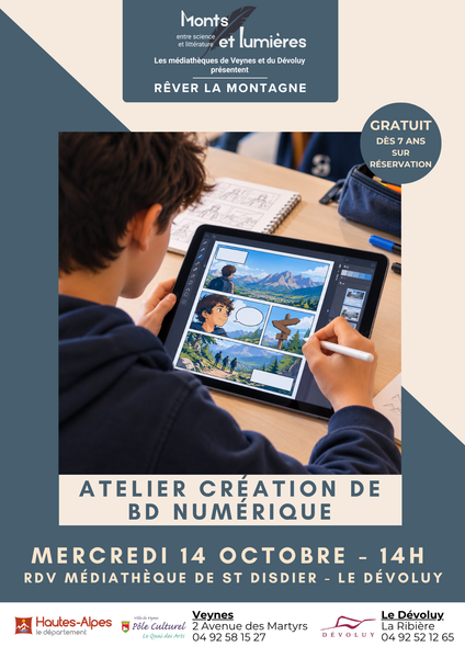 Atelier de création de BD numériques