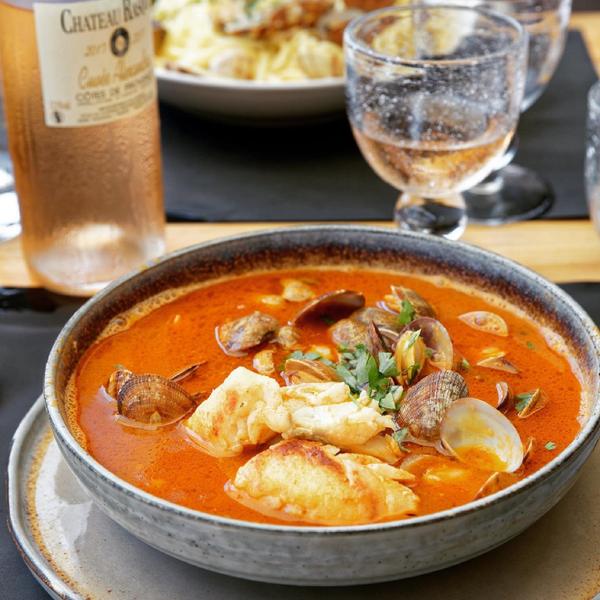 Soupe de poisson, spécialité bouillabaisse