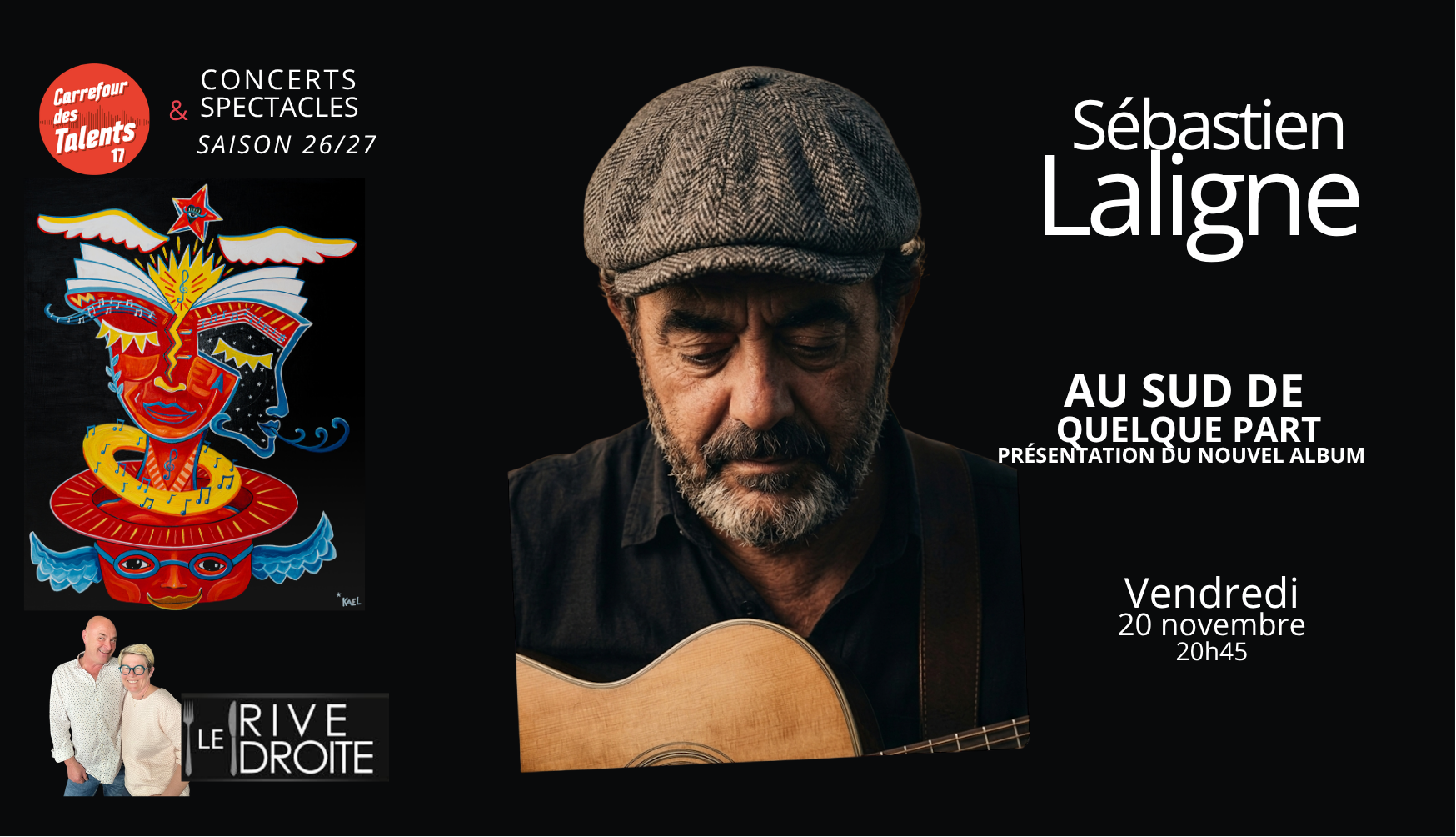 Carrefour des Talents - [concert] Sébastien Laligne