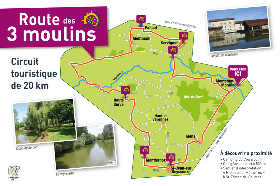 Route des 3 moulins