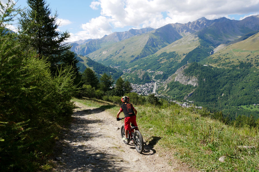Bike Park Valloire - Piste La Familiale