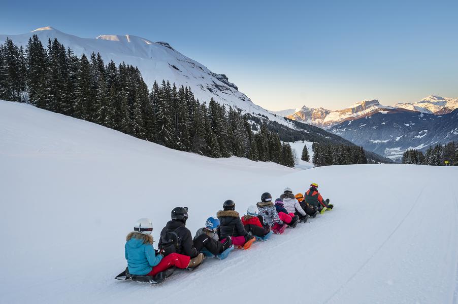 Snakegliss aux Contamines