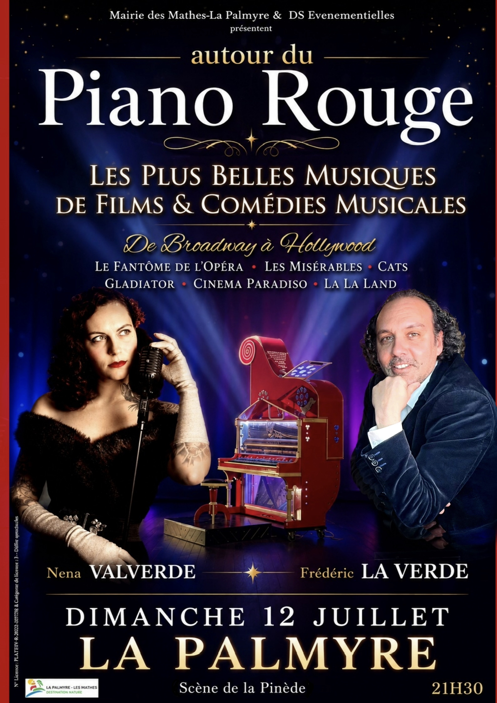Concert - Autour du piano rouge
