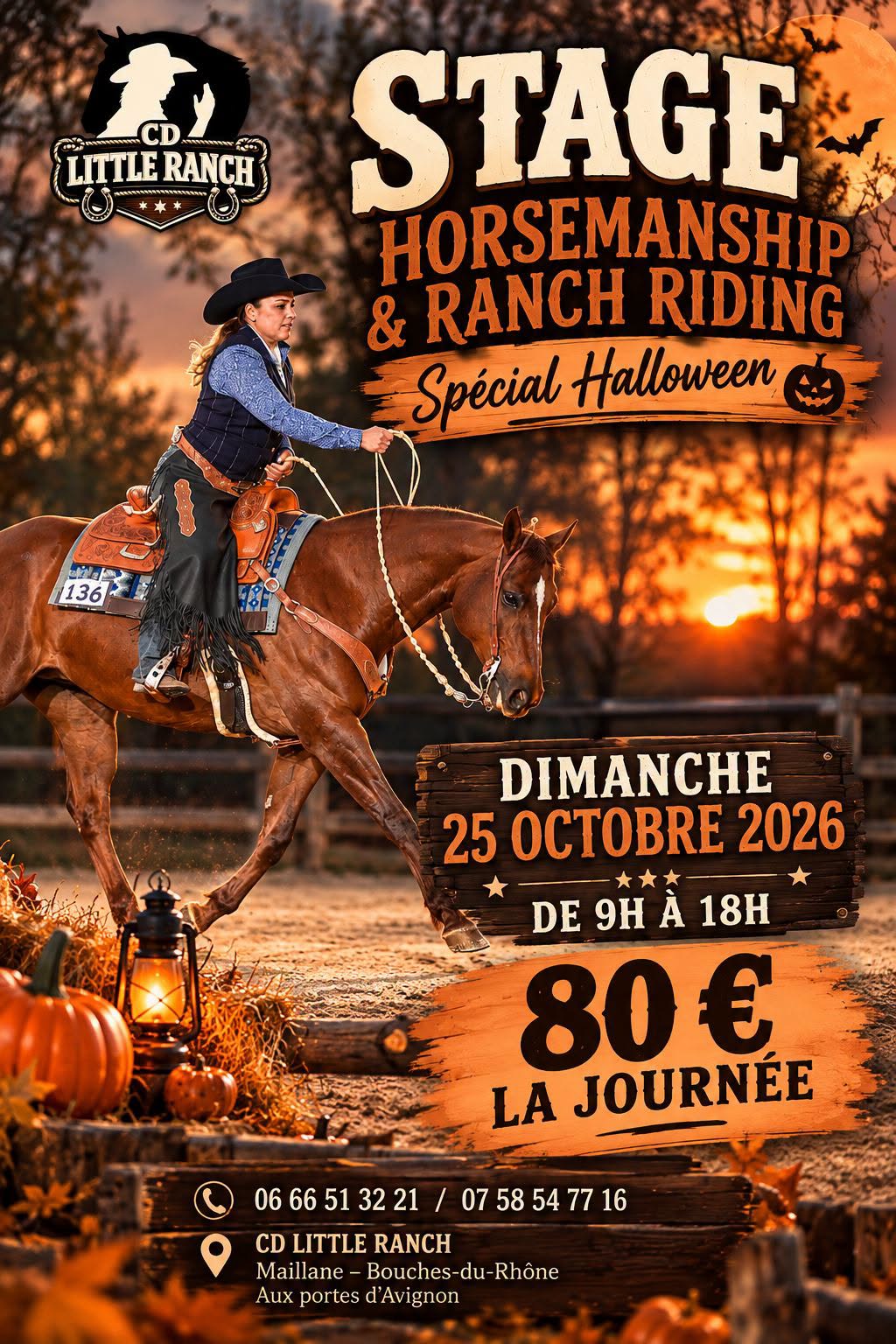 Stage Horsemanship & Ranch Riding Spécial Halloween