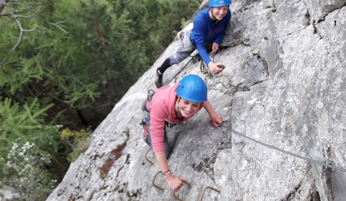 Bureau des guides de l'Ubaye : via ferrata