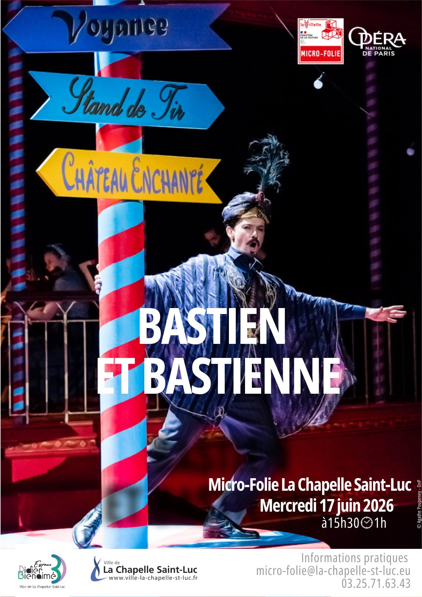 Goûter d'exception - Projection Bastien et Bastienne