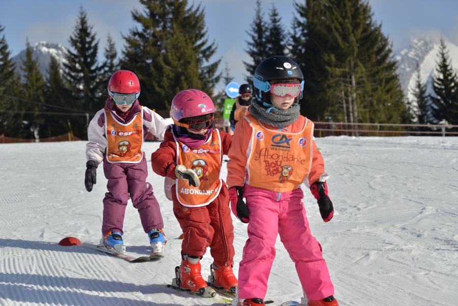 Apprendre à skier à Abondance