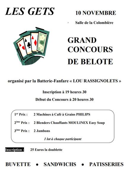 Grand concours de belote_Les Gets