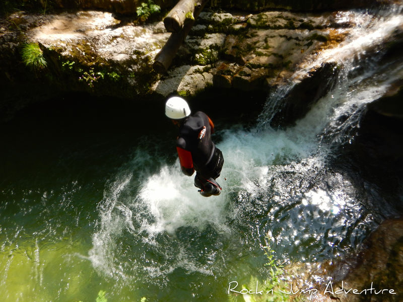 canyoning jura saint claude