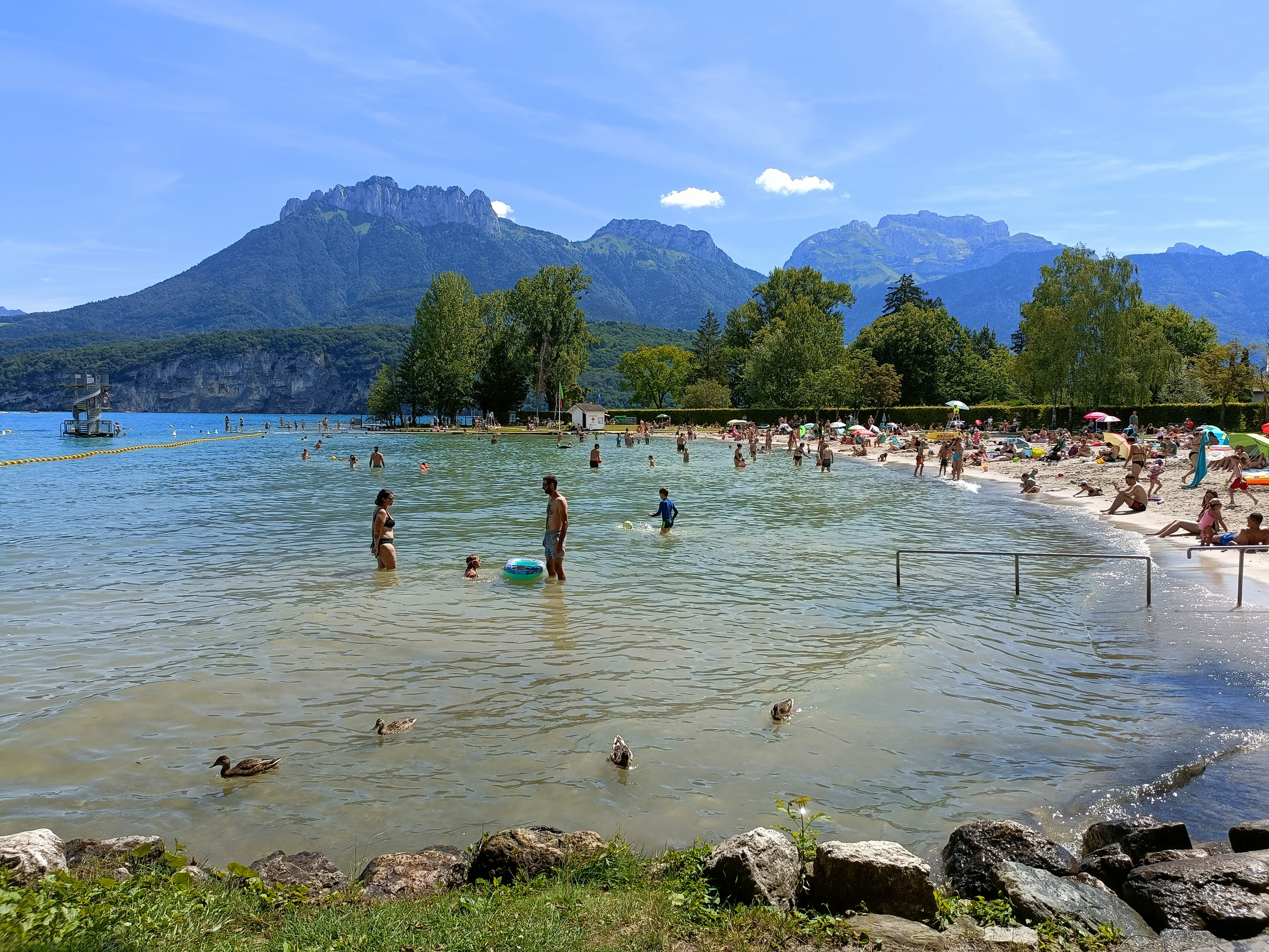 Plage de Saint-Jorioz