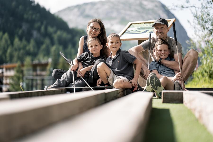 Mini golf_Val-d'Isère