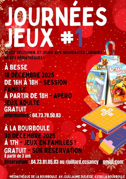Journées Jeux #1