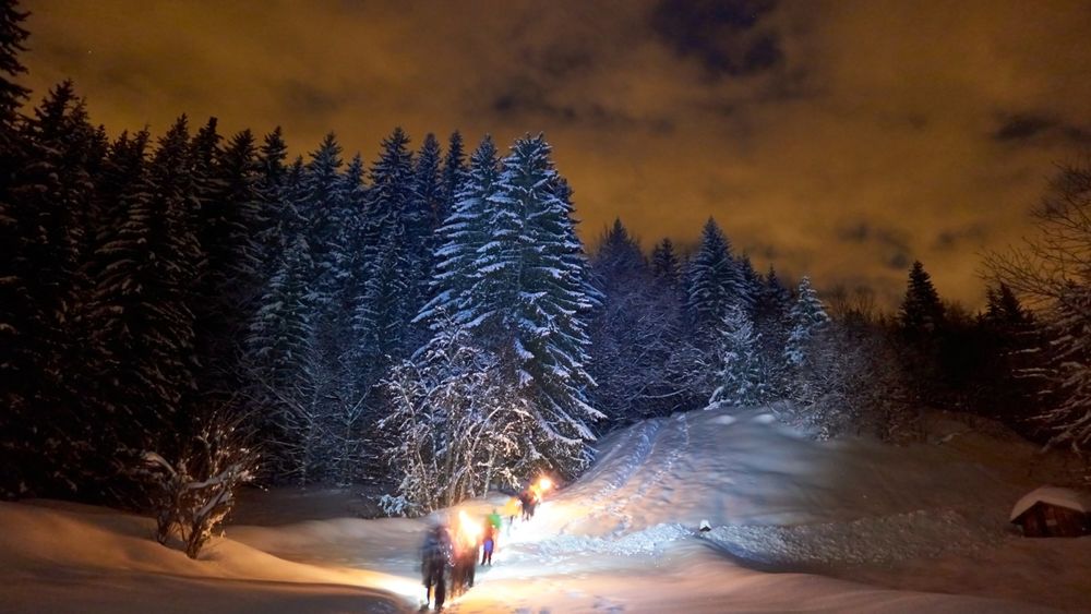 Soirée fondue igloo