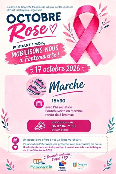 Octobre Rose à Fontcouverte