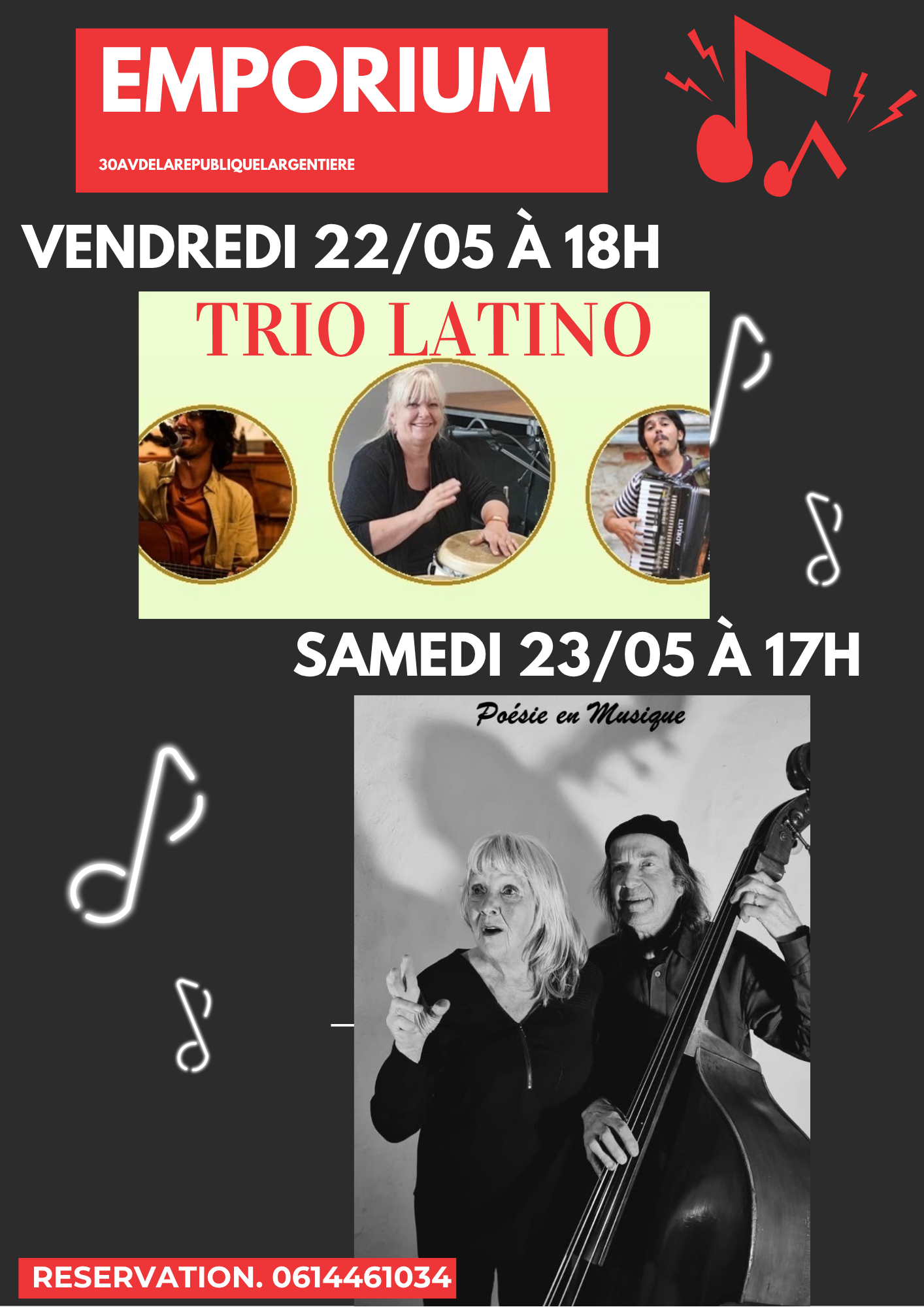 Concert Poésie en Musique
