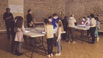 Atelier "dessin de sable"_Pontcharra