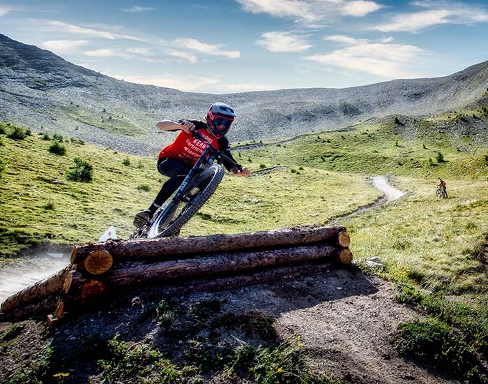 Bike park & chairlifts open on week-end of september