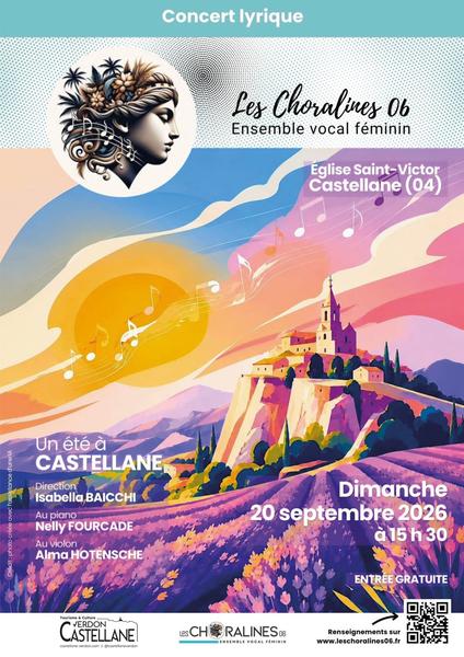 Concert Les Choralines 06 - Ensemble vocal féminin_Castellane