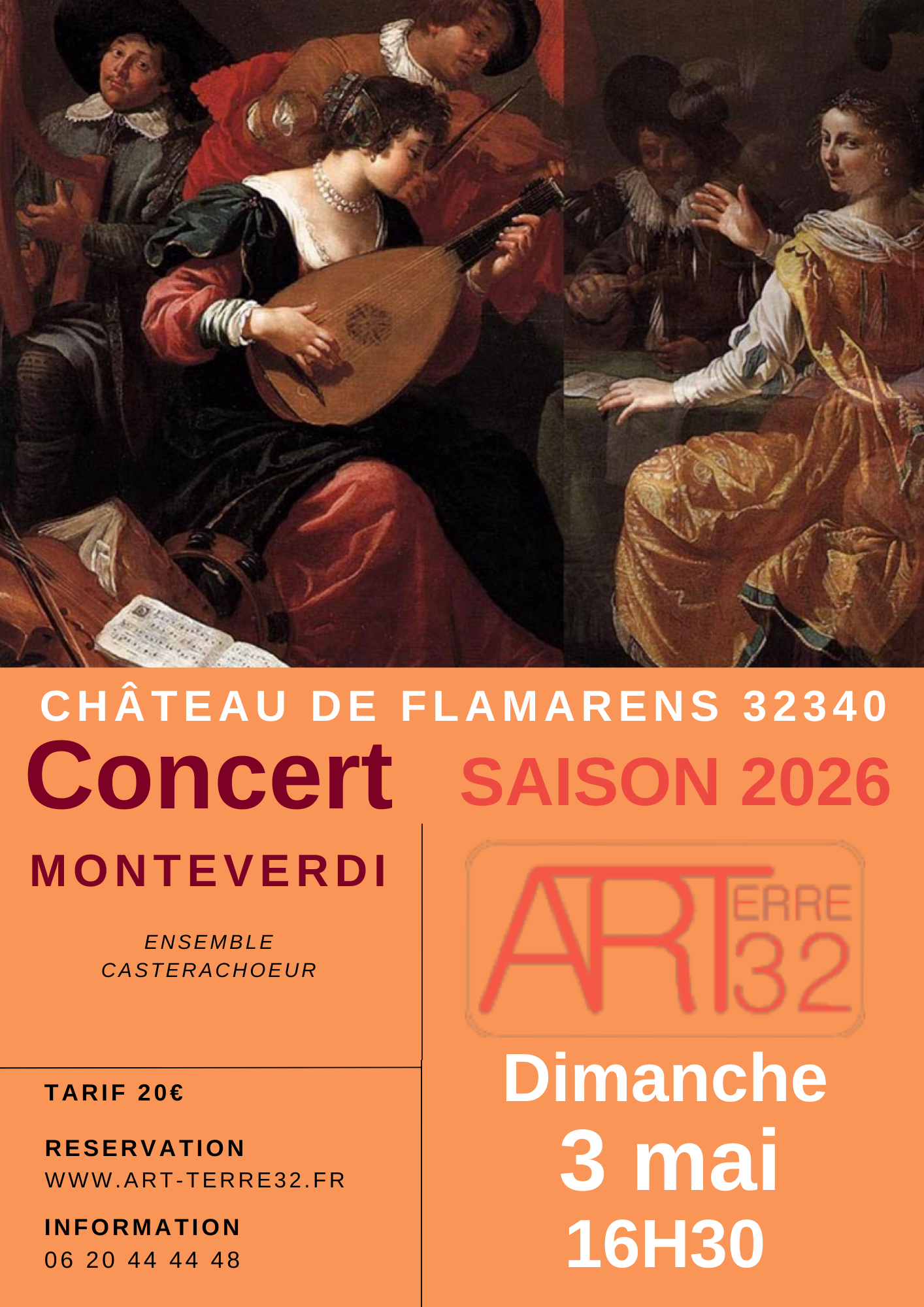 Concert – « Dieci voci » MONTEVERDI_Flamarens
