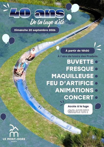 40 ans de la luge d'été