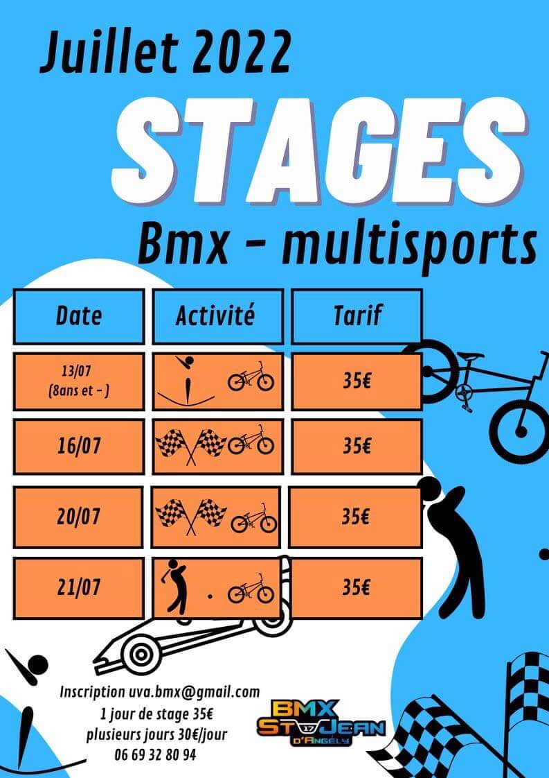 Stage de BMX