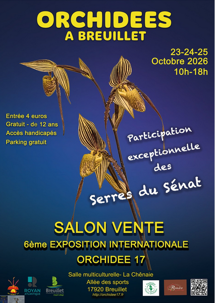 6ème Exposition Internationale Orchidée 17