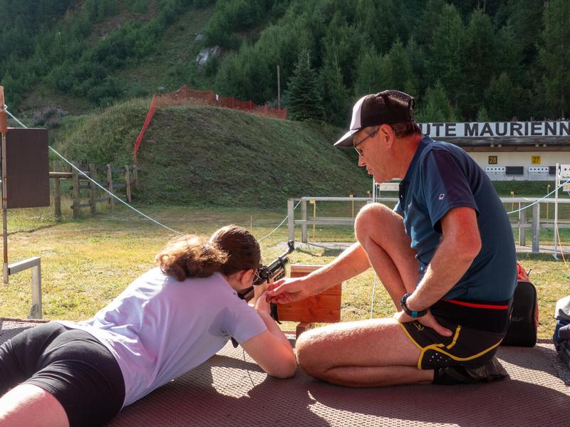 Biathlon Contest - Initiation Tir à 50 mètres_Bessans