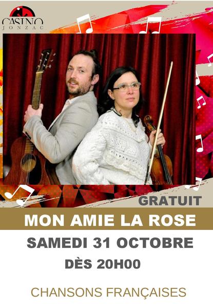 Concert Mon Amie La Rose au Casino