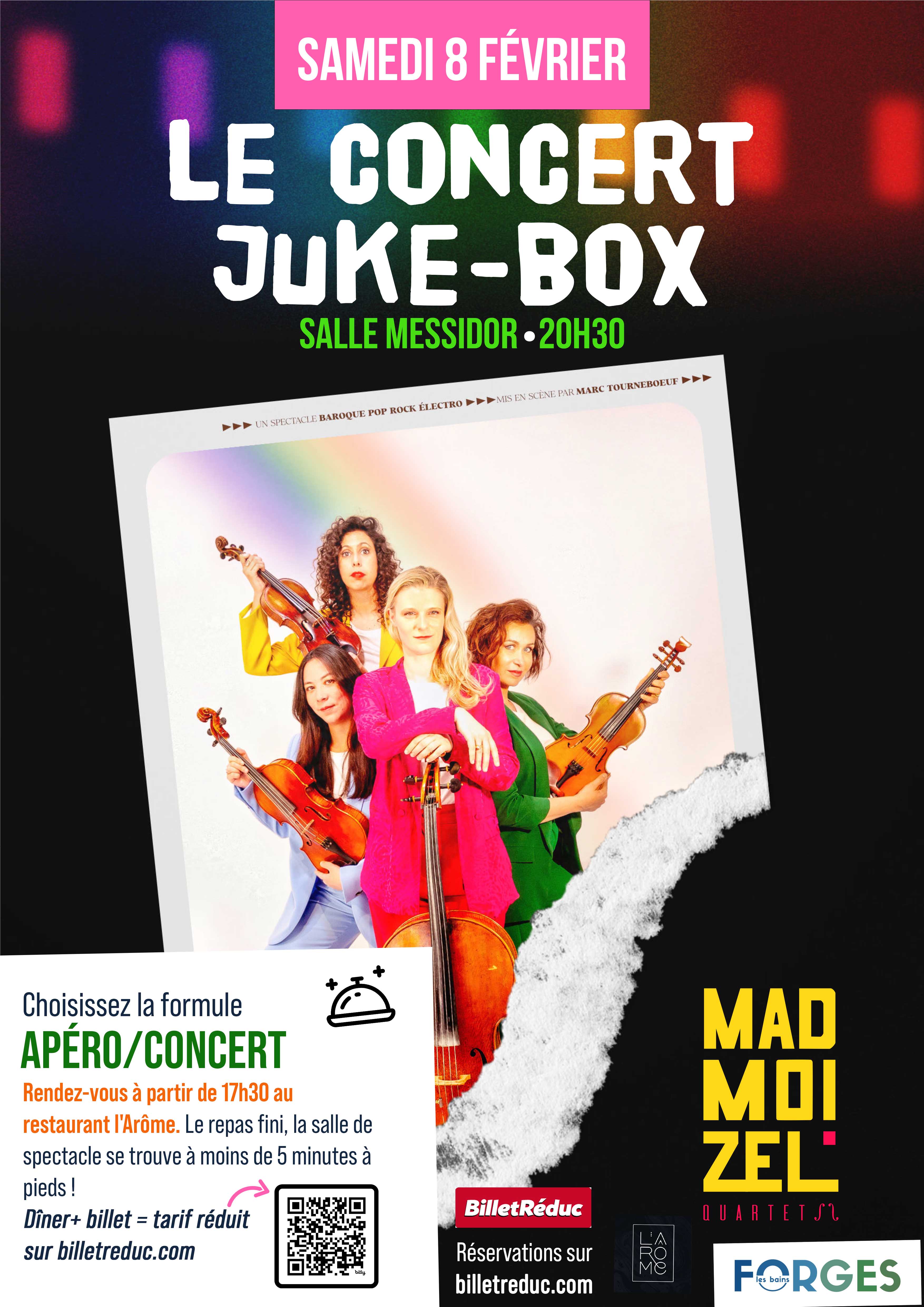 Concert Juke-Box par Madmoizel Quartet