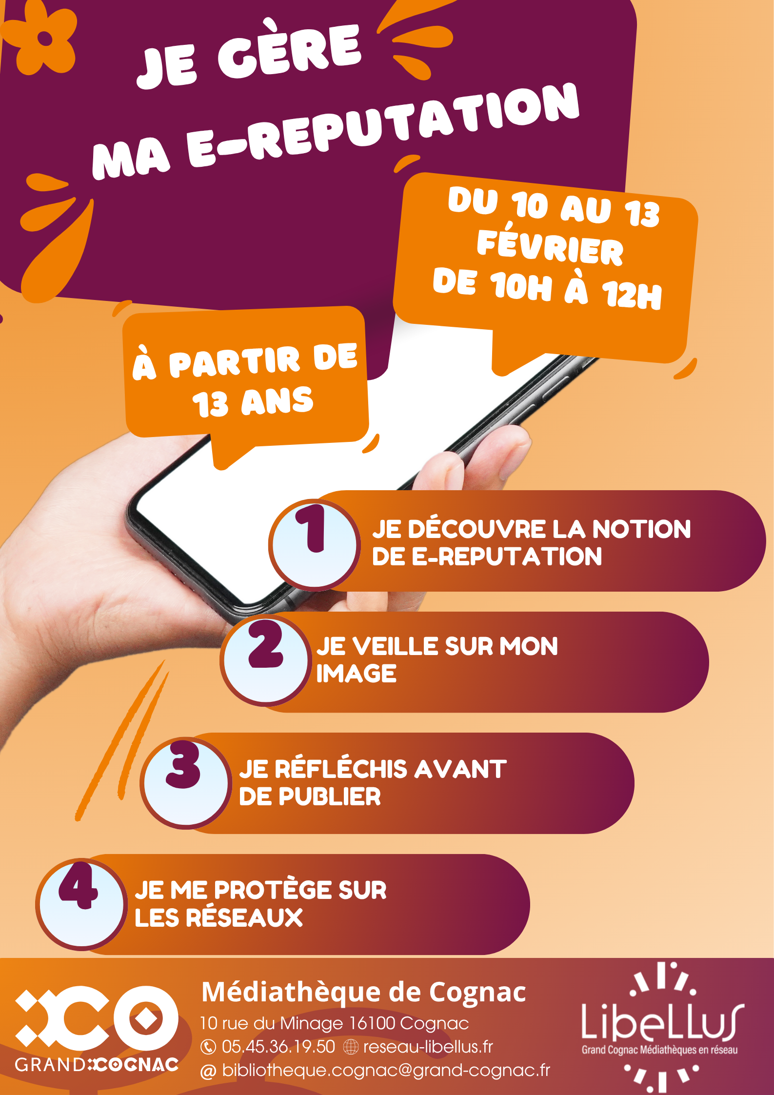 Je gère ma eruptation