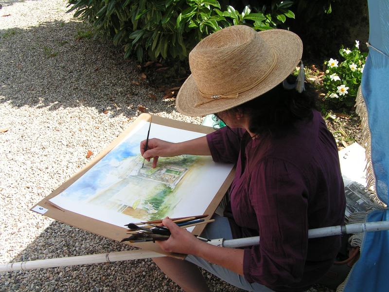 Peintres en liberté - concours de peintures - Morestel - Balcons du Dauphiné - Nord-Isère - à moins d'une heure de Lyon