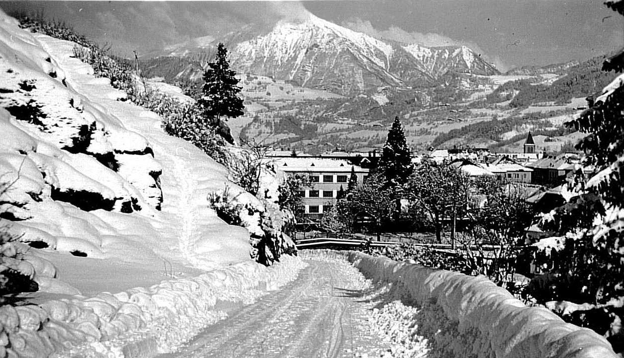 Exposition photo "Cluses enneigée"_Cluses