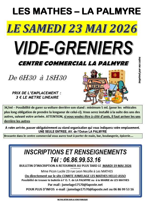 Vide-Greniers La Palmyre