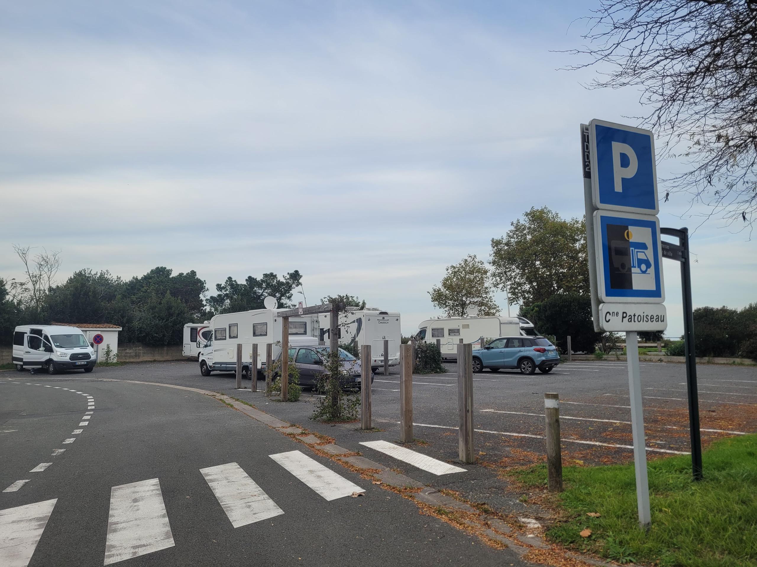 Aire de stationnement camping-car - Parking Patoizeau