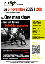 Affiche One man show 